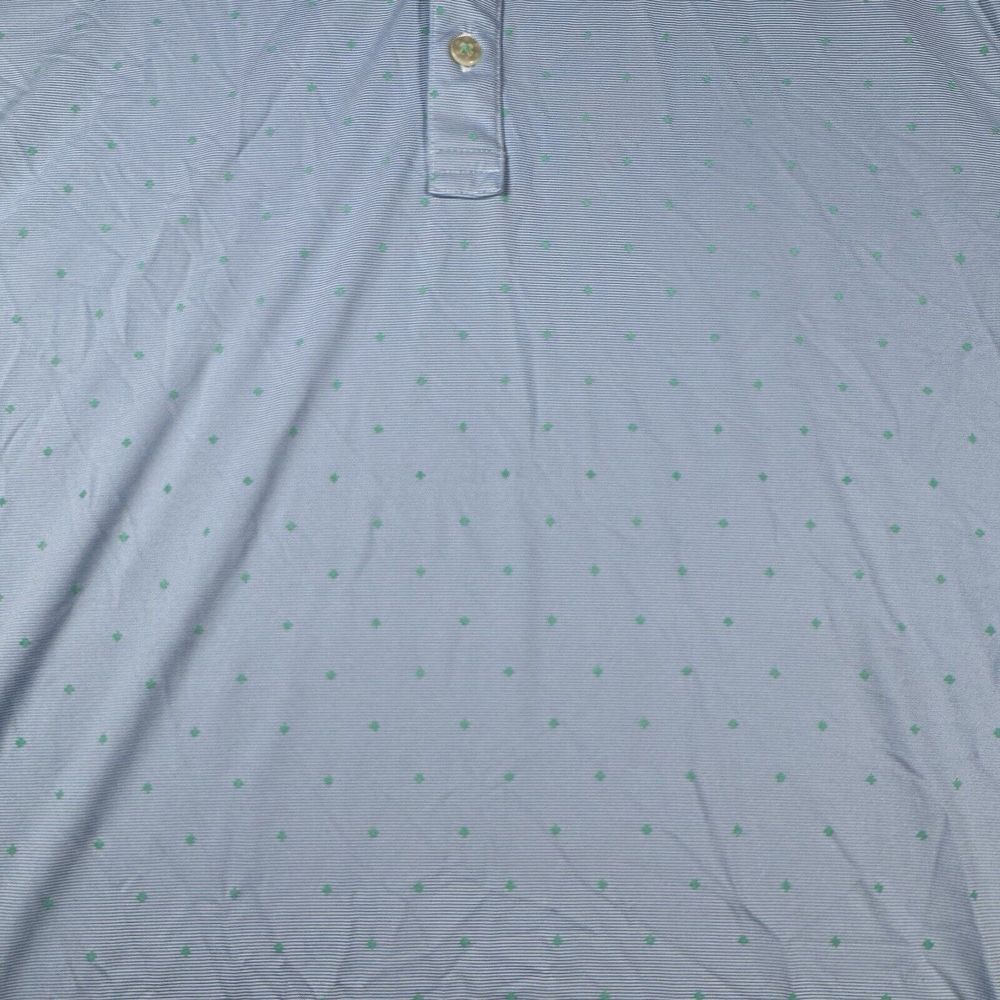 Footjoy Polo Performance Golf Polo Mens Size Large‎ Short Sleeve Polka Dot - Picture 5 of 14